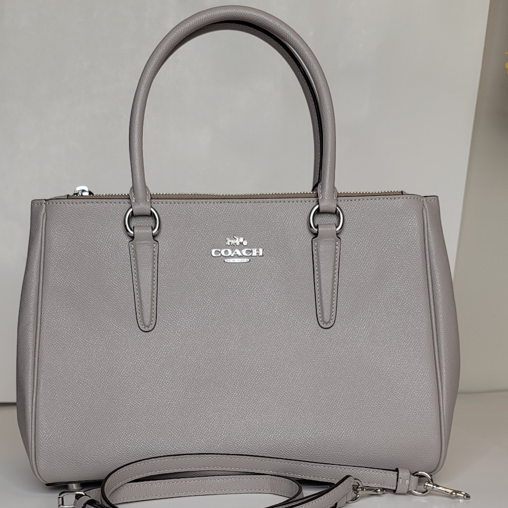 Coach leather cross body bag